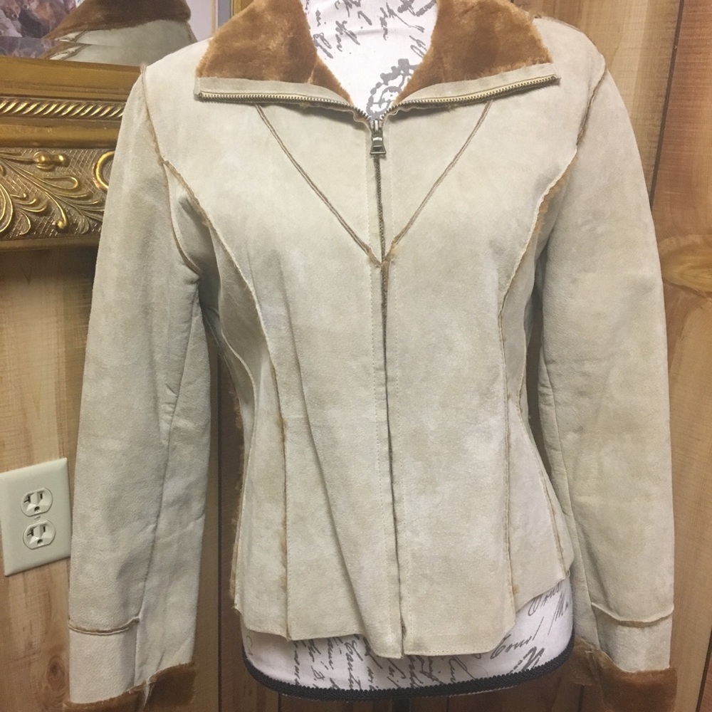 Suade leather jacket